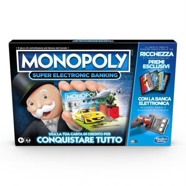 GIOCO MONOPOLY SUPER ELECTRONIC BANKING