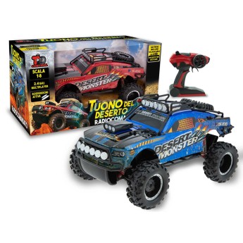AUTO RC TUONO DESERTO SOSPENSIONI BATT INCL CM 45