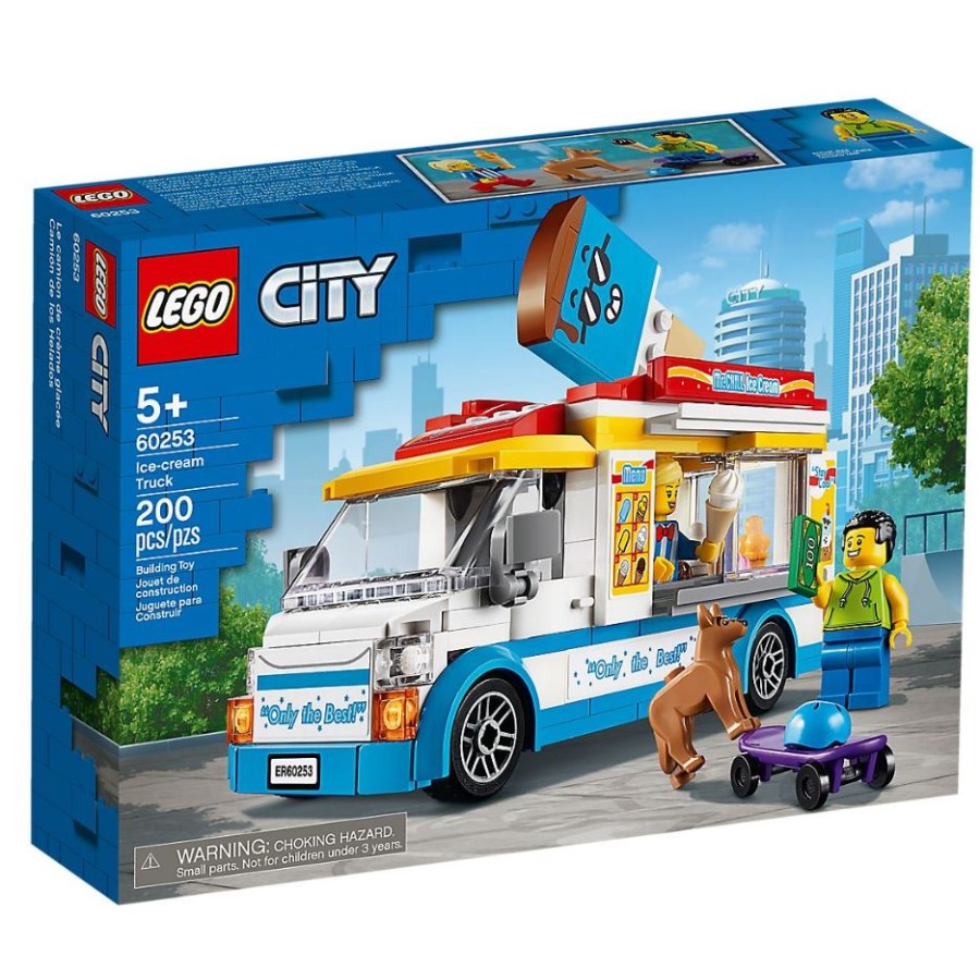 LEGO 60325 City Great Vehicles Autobetoniera, Camion Giocattolo