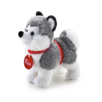 PELUCHE TRUDINO CANE HUSKY CM 15