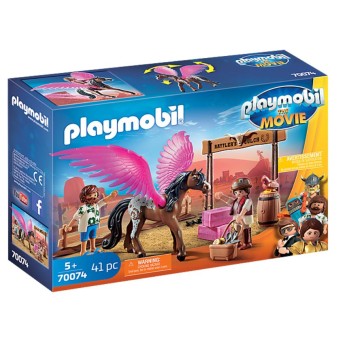 70074 PLAYMOBIL THE MOVIE MARLA E DEL CON CAVALLO ALATO